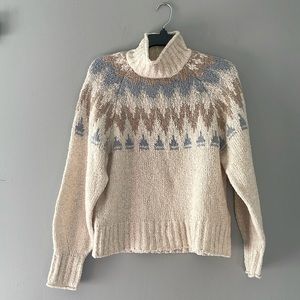 American Eagle Fair Isle Sweater Size S